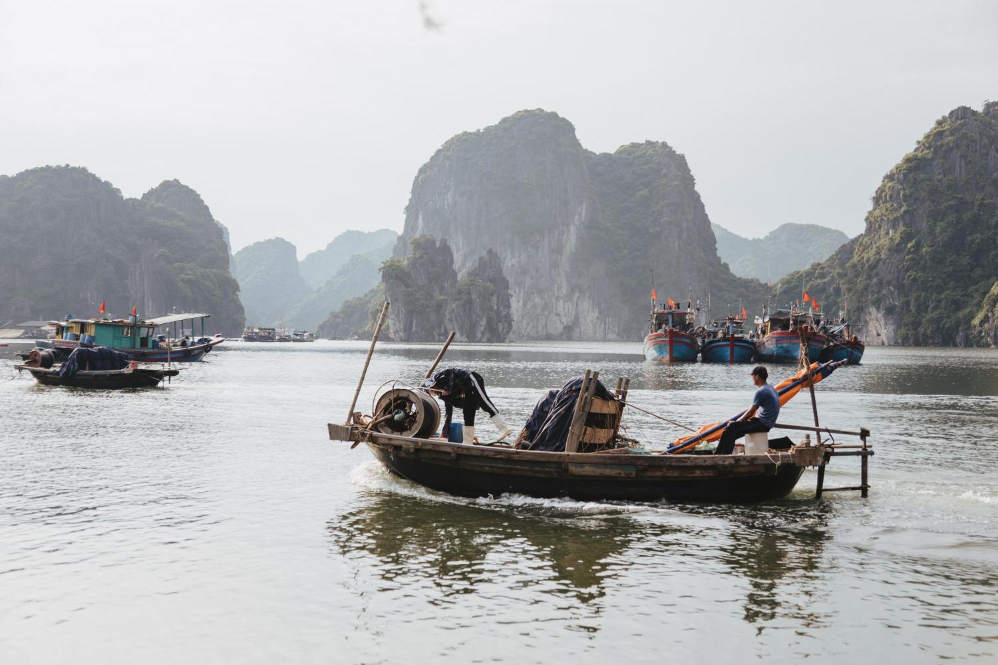 Lan Ha Floating Homestay Dong Khe Sau Ngoại thất bức ảnh