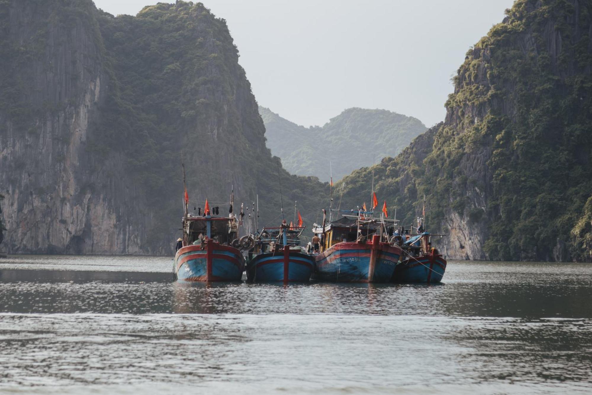 Lan Ha Floating Homestay Dong Khe Sau Ngoại thất bức ảnh