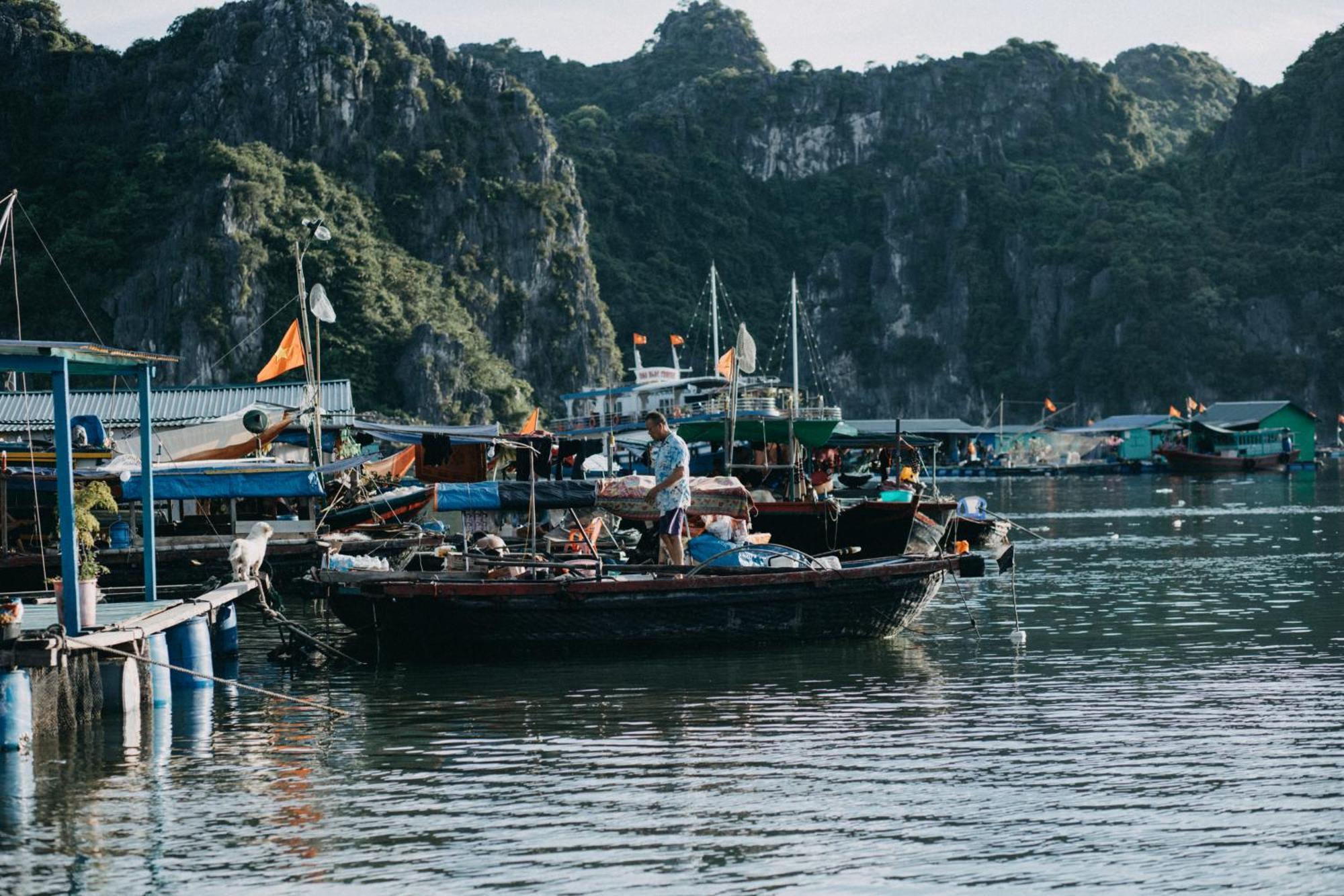 Lan Ha Floating Homestay Dong Khe Sau Ngoại thất bức ảnh